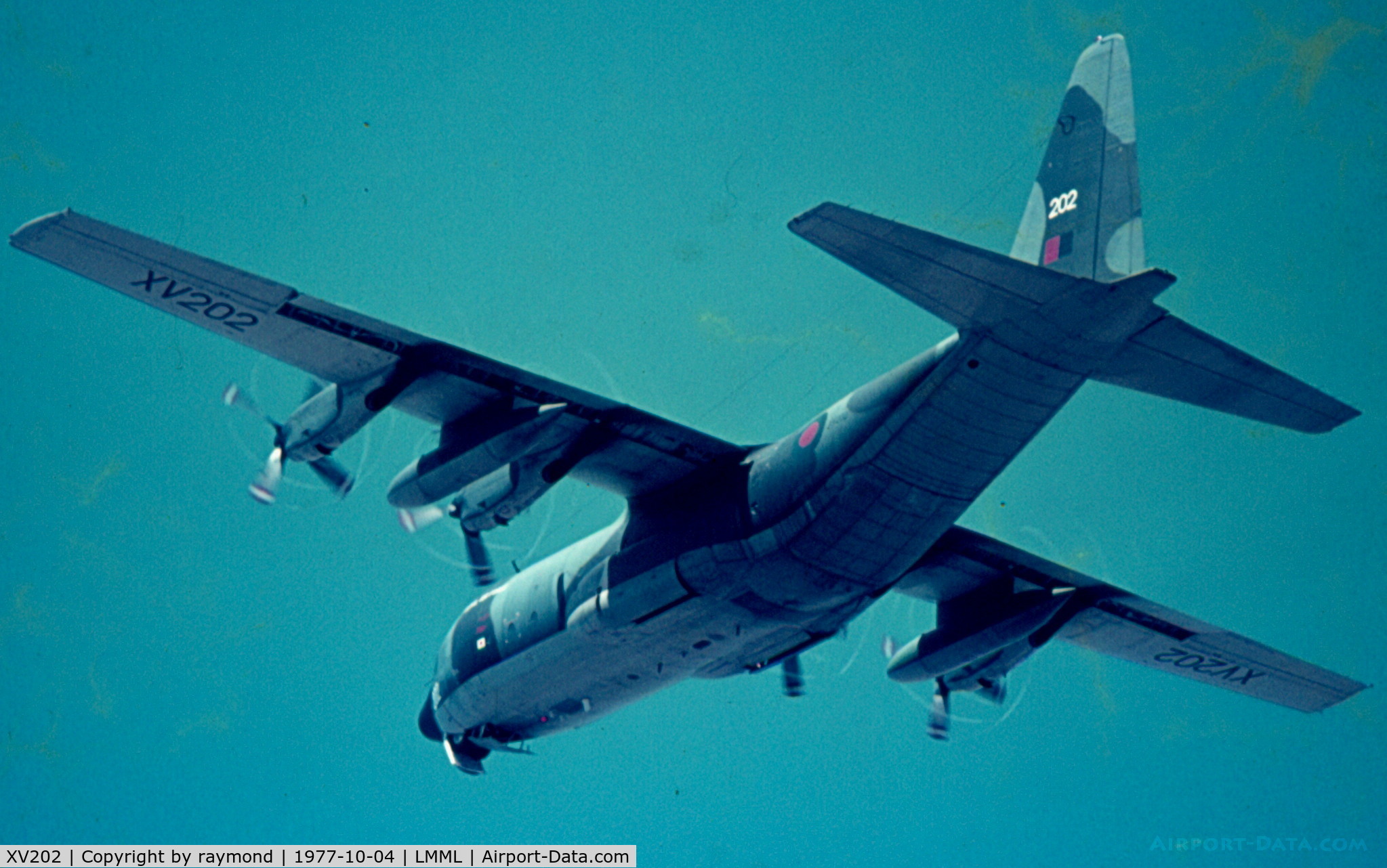XV202, 1966 Lockheed C-130K Hercules C.3 C/N 382-4226, C130K XV202 RAF