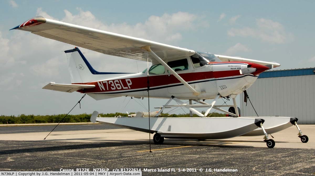 N736LP, 1977 Cessna R172K Hawk XP C/N R1722614, at Marco Island FL