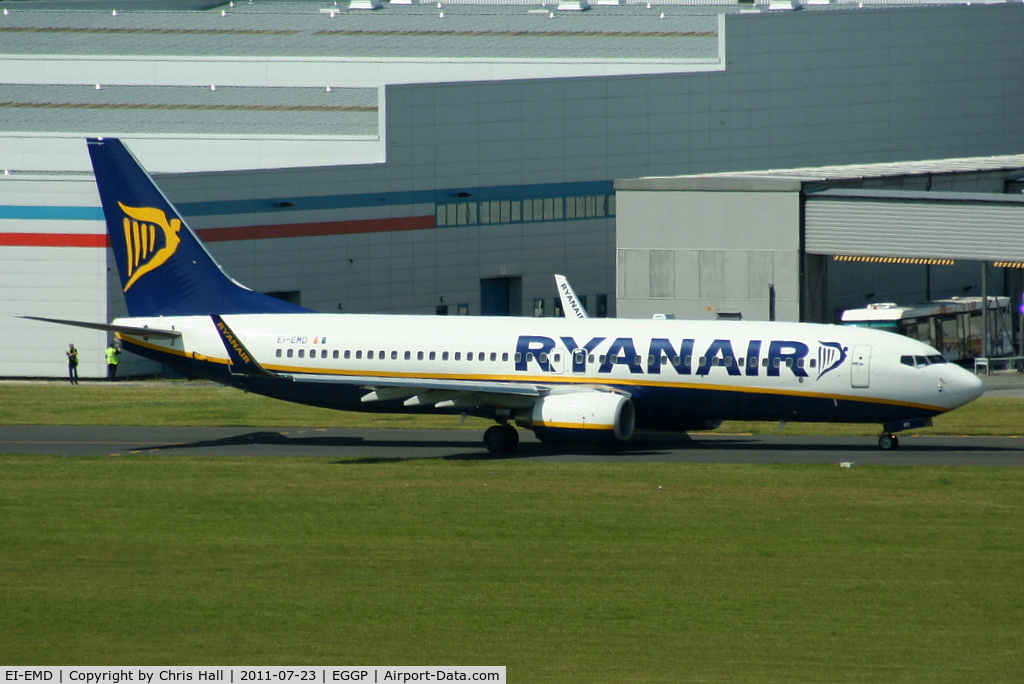 EI-EMD, 2010 Boeing 737-8AS C/N 38509, Ryanair