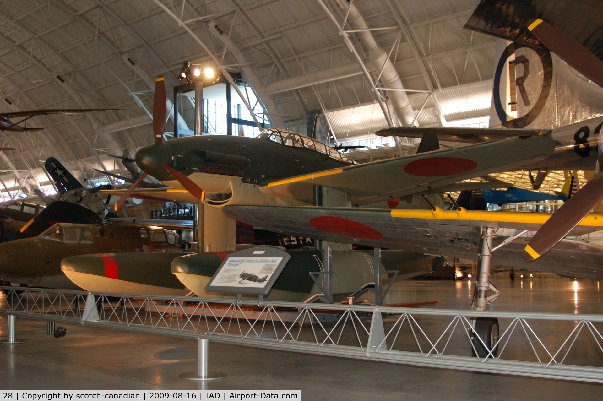 28, Aichi M6A1, Aichi M6A1 Seiran (Clear Sky Storm) at the Steven F. Udvar-Hazy Center, Smithsonian National Air and Space Museum, Chantilly, VA