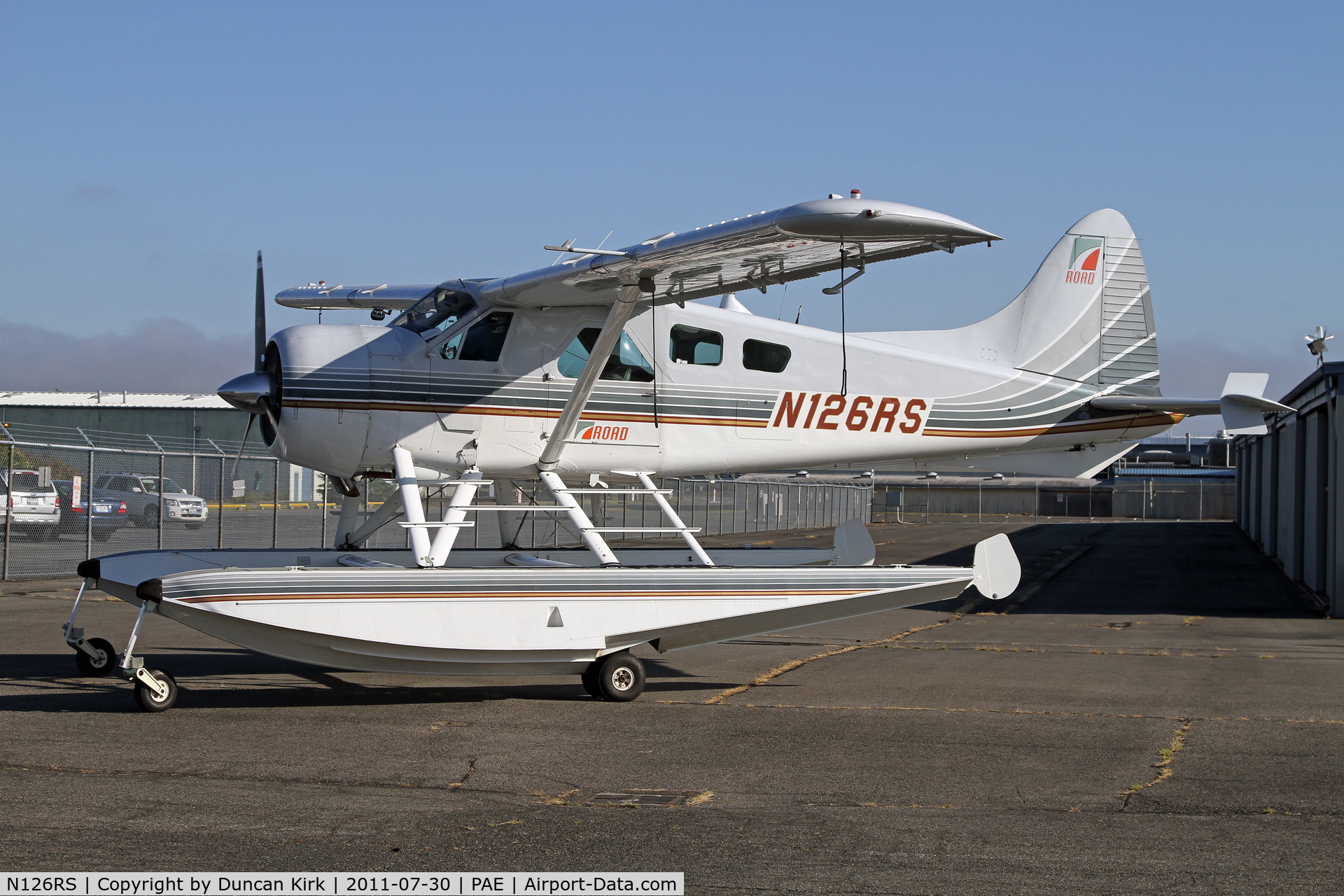 N126RS, 1961 De Havilland Canada DHC-2 Beaver Mk.1 C/N 1464, Taxiing out for a flight to Pender Island