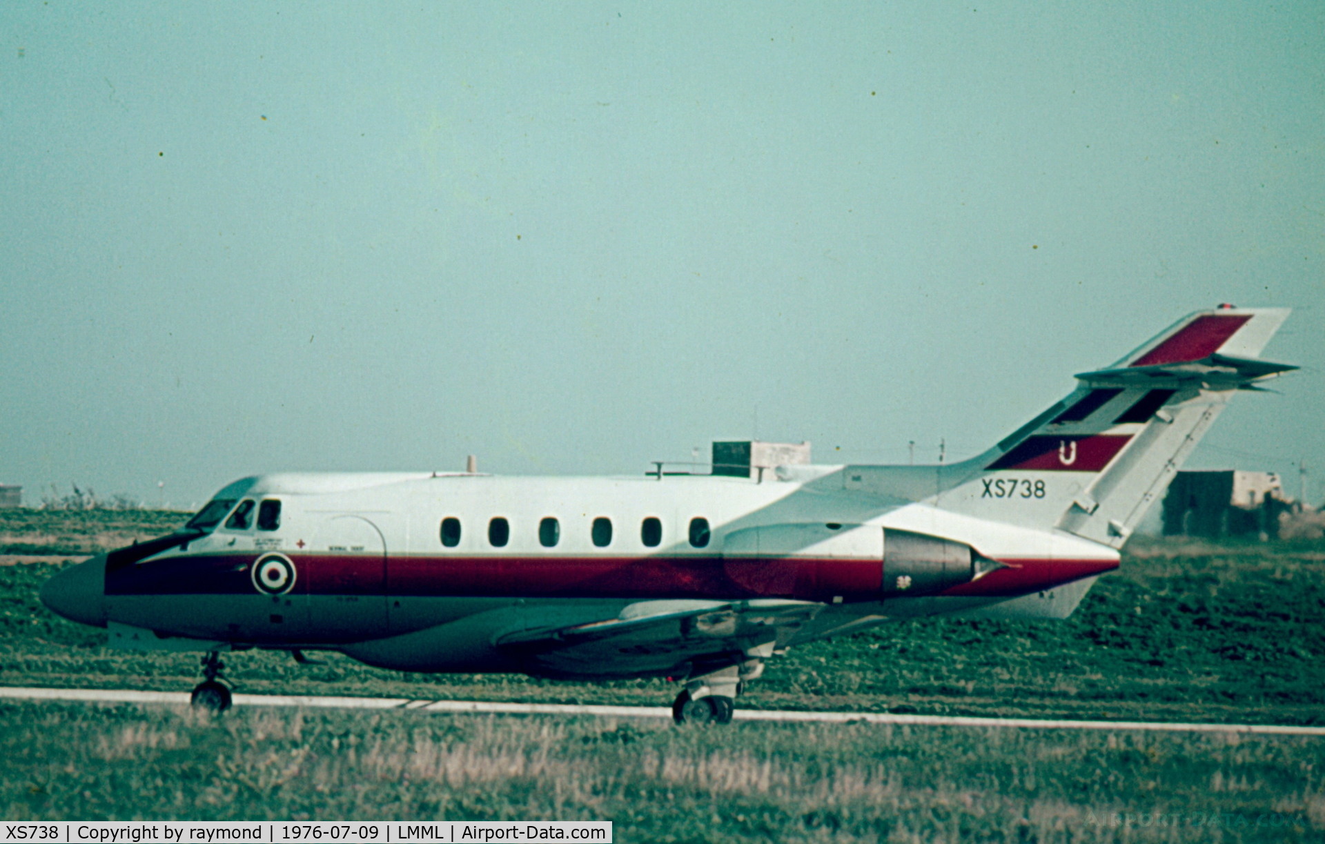 XS738, 1966 Hawker Siddeley HS.125 Dominie T.1 C/N 25077, Dominie XS738/U 6FTS RAF