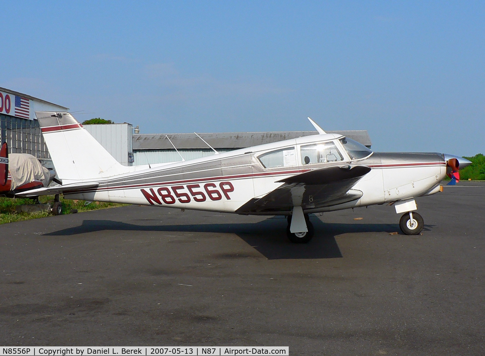 N8556P, 1964 Piper PA-24-260 Comanche B C/N 24-4013, Beautiful classic 1964 Commanche behind the hangar at Robbinsville