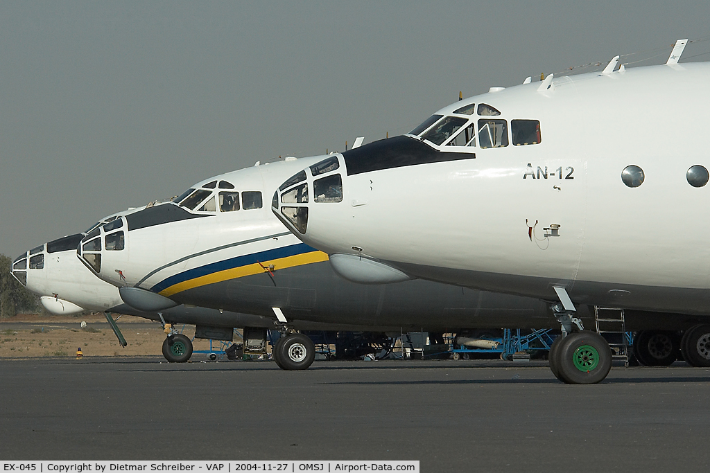 EX-045, Antonov An-12 C/N 2340602, British Gulf Antonov 12