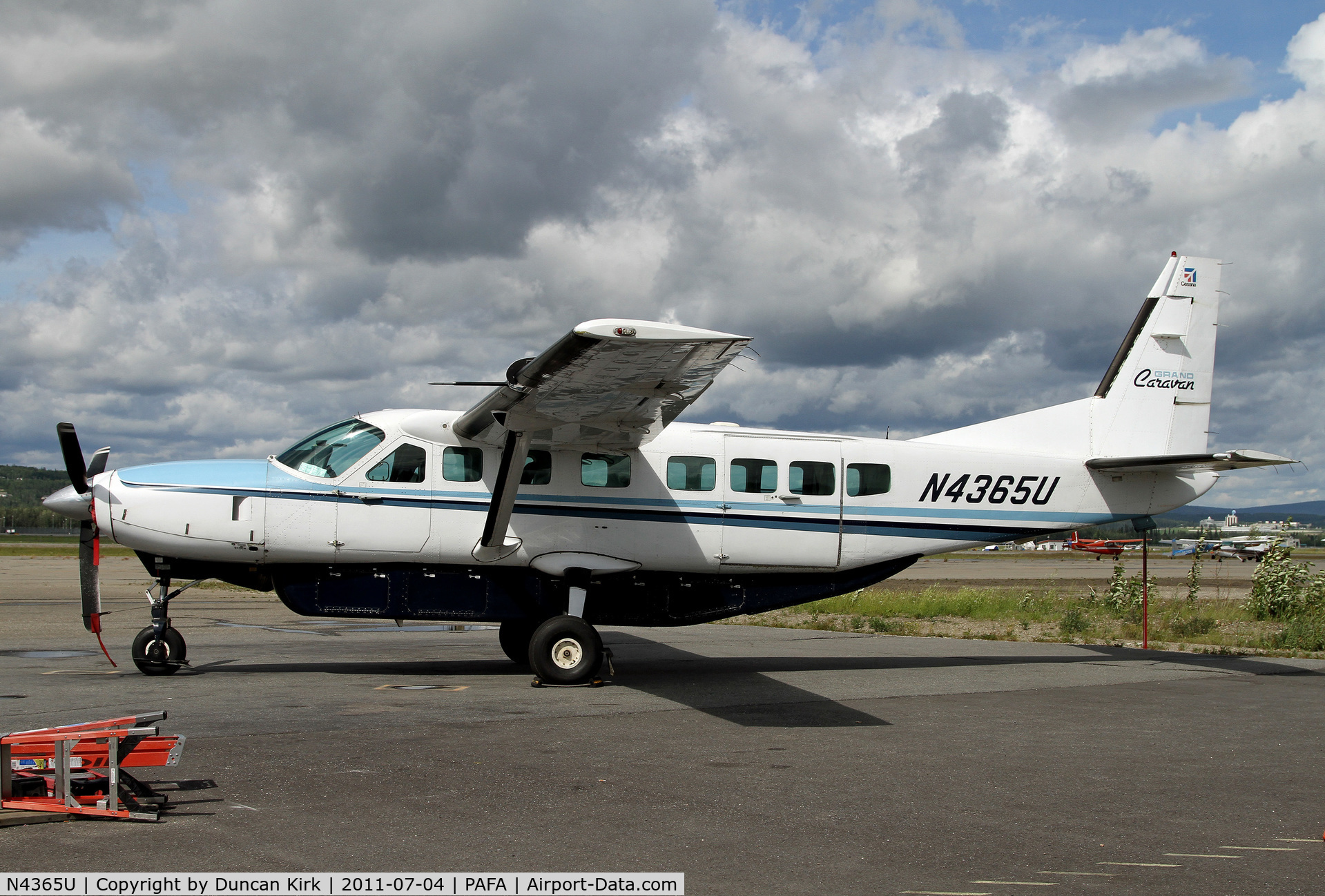 N4365U, 1991 Cessna 208B C/N 208B0253, One of several Caravans located at Fairbanks