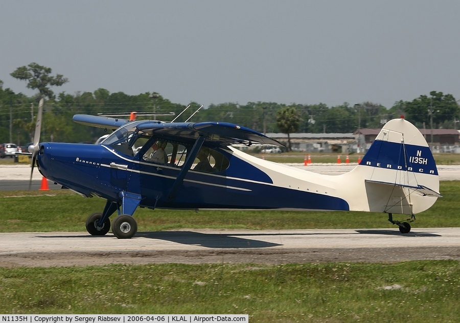 N1135H, 1948 Aeronca 15AC Sedan C/N 15AC-151, Sun-n-Fun 2006