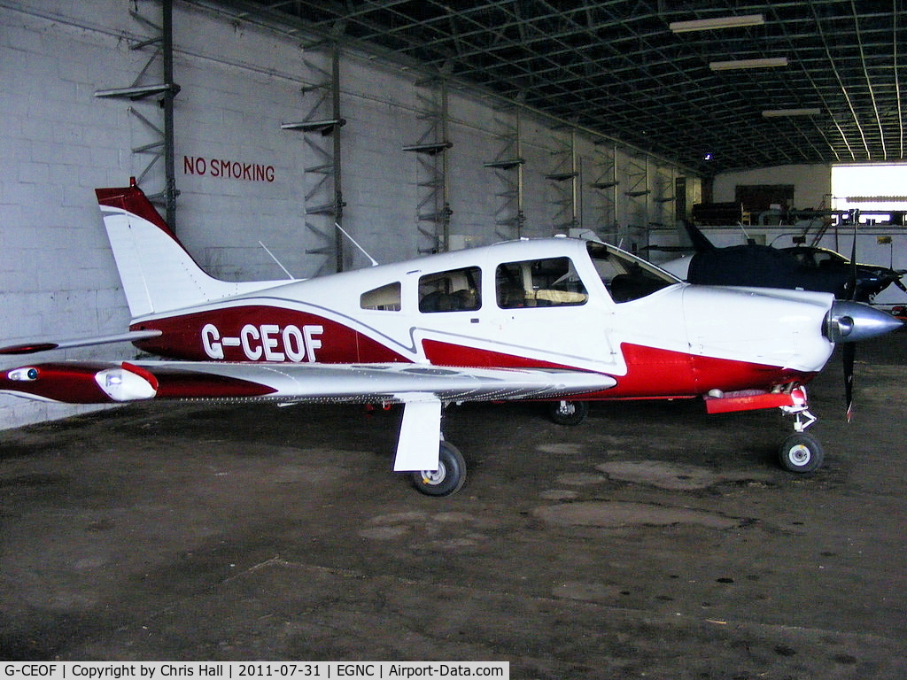 G-CEOF, 1988 Piper PA-28R-201 Cherokee Arrow III C/N 28R-37008, JH Sandham Aviation