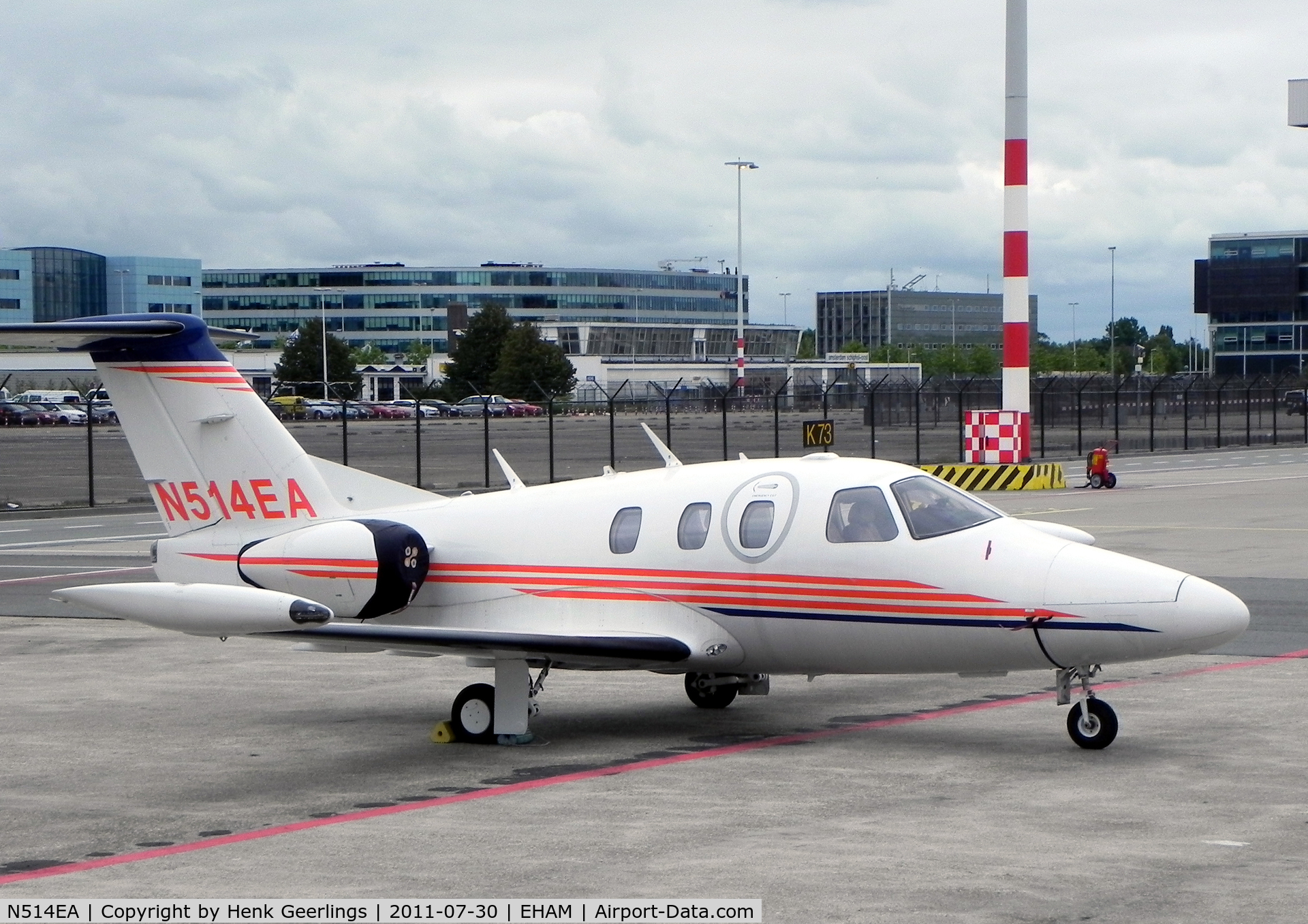 N514EA, 2007 Eclipse Aviation Corp EA500 C/N 000053, Schiphol General Aviation
