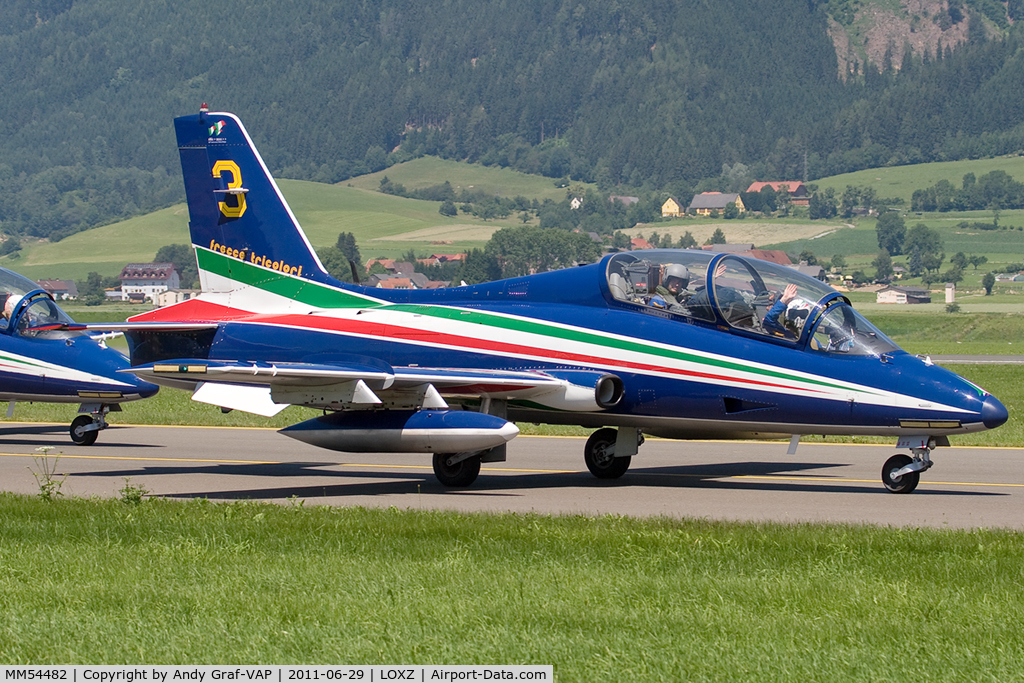 MM54482, Aermacchi MB-339PAN C/N 6677/072/AD011, Italy Air Force MB-339