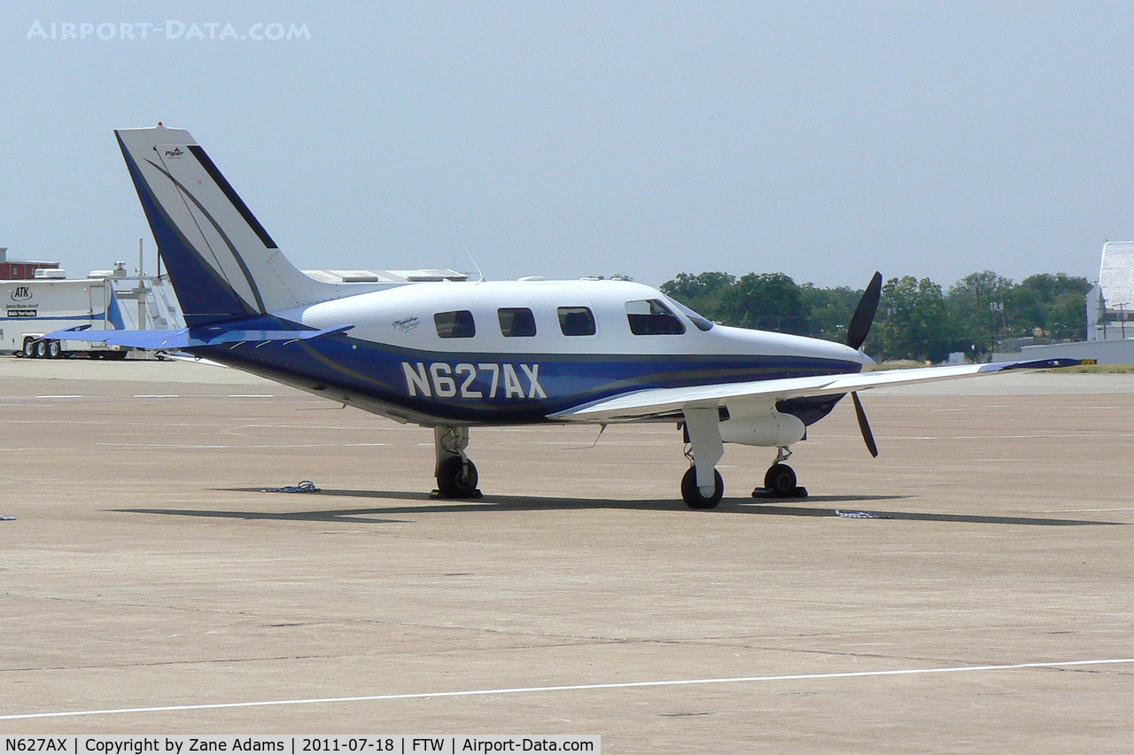 N627AX, 2002 Piper PA-46-350P Malibu Mirage C/N 4636341, At Meacham Field - Fort Worth, TX