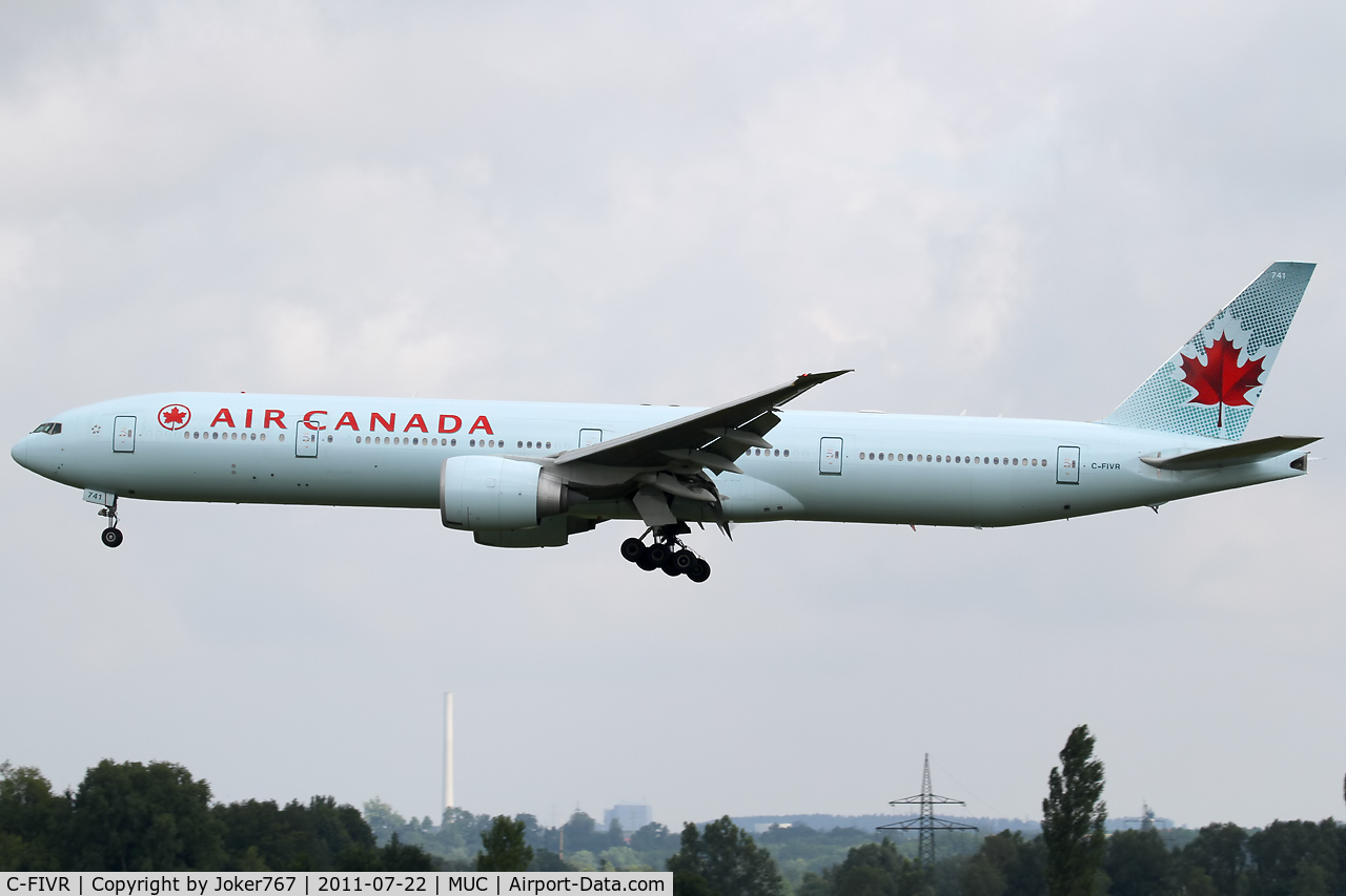 C-FIVR, 2008 Boeing 777-333/ER C/N 35241, Air Canada