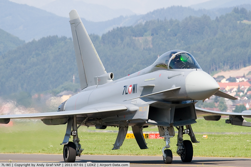 7L-WI, Eurofighter EF-2000 Typhoon S C/N GS028, Austrian Air Force EF2000