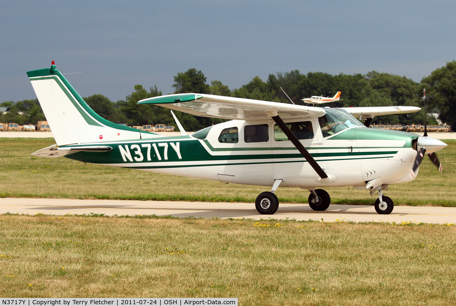 N3717Y, 1963 Cessna 210C C/N 21058217, 1963 Cessna 210C, c/n: 21058217 at 2011 Oshkosh