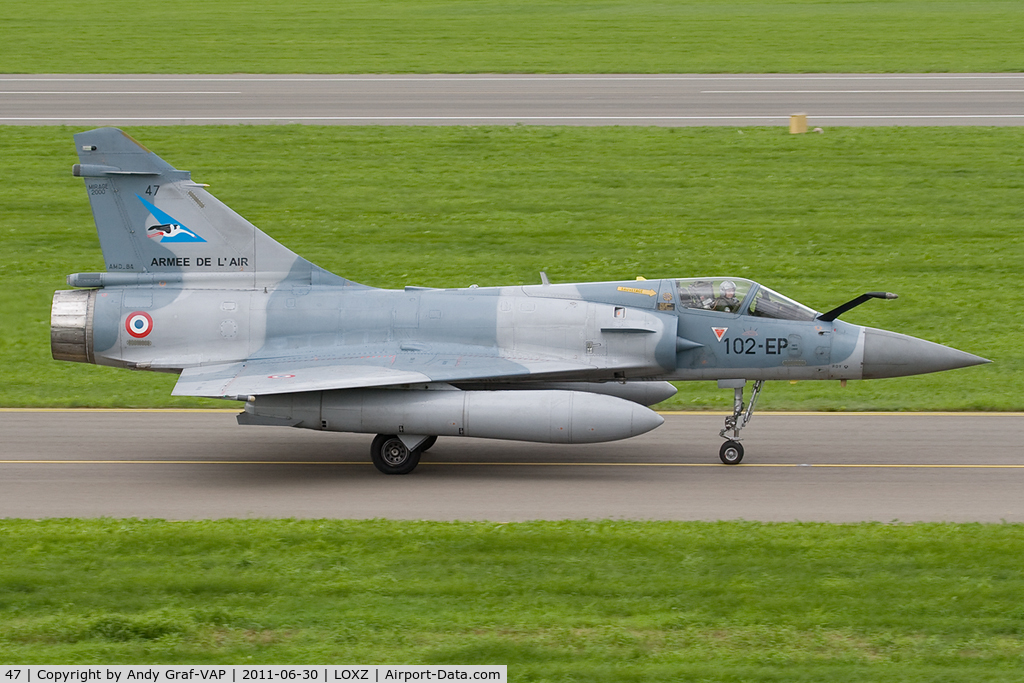 47, Dassault Mirage 2000-5F C/N 217, French Air Force Mirage 2000