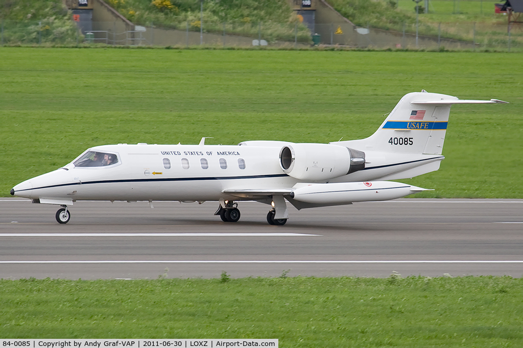 84-0085, 1984 Gates Learjet C-21A C/N 35A-531, USAF Learjet C-21