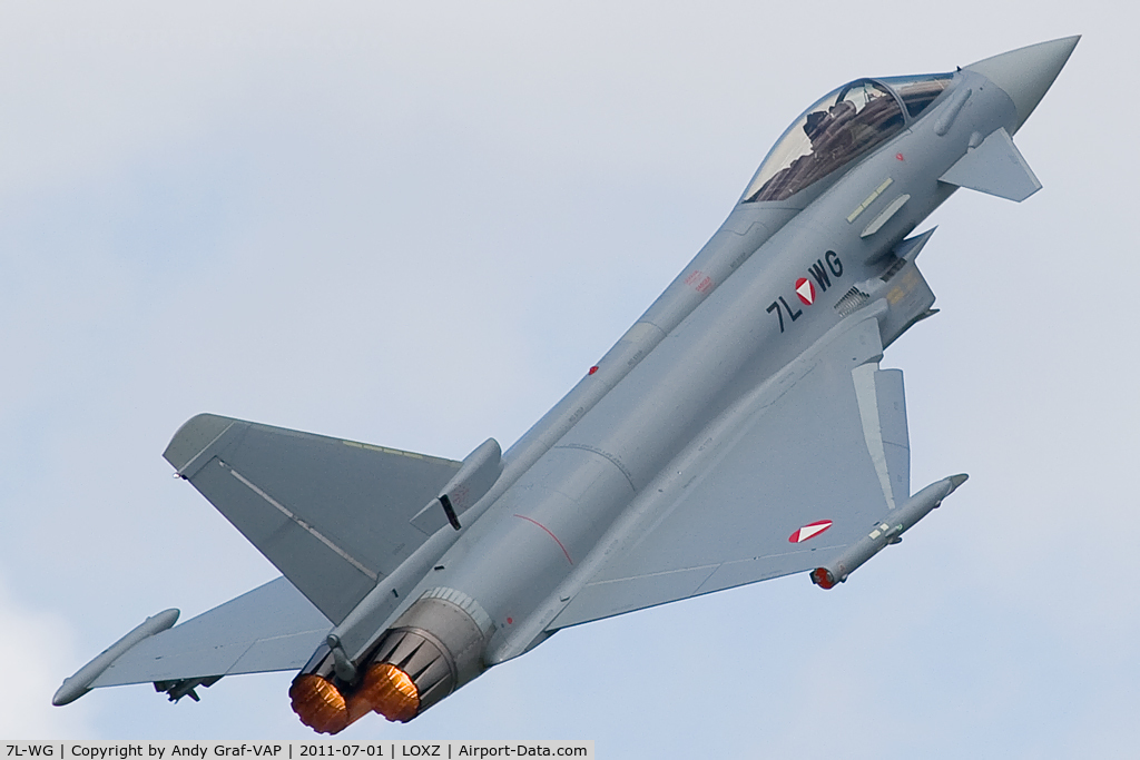 7L-WG, 2008 Eurofighter EF-2000 Typhoon S C/N GS024, Austrian Air Force EF2000