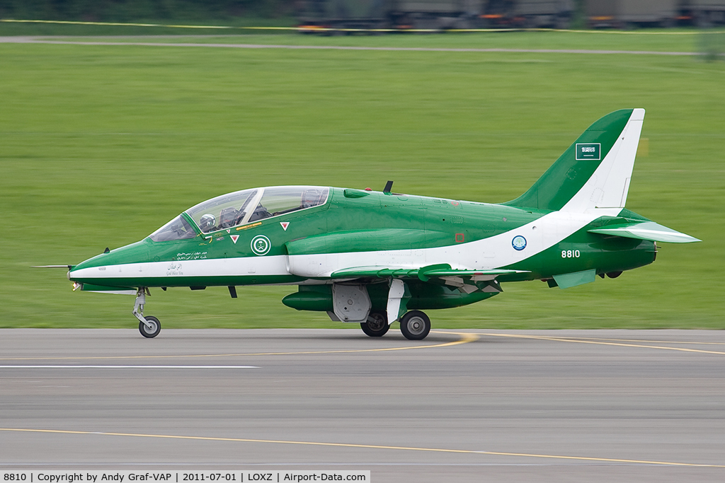 8810, British Aerospace Hawk 65A C/N SA022/326, Saudi Hawks BAE Hawk