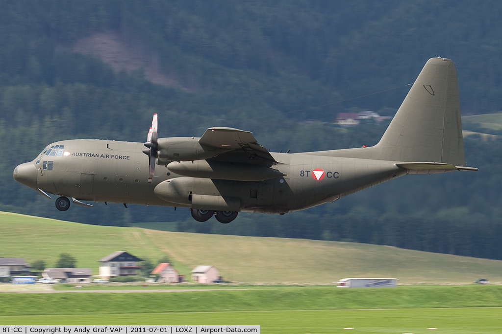 8T-CC, 1967 Lockheed C-130K Hercules C.1 C/N 382-4257, Austrian Air Force C-130