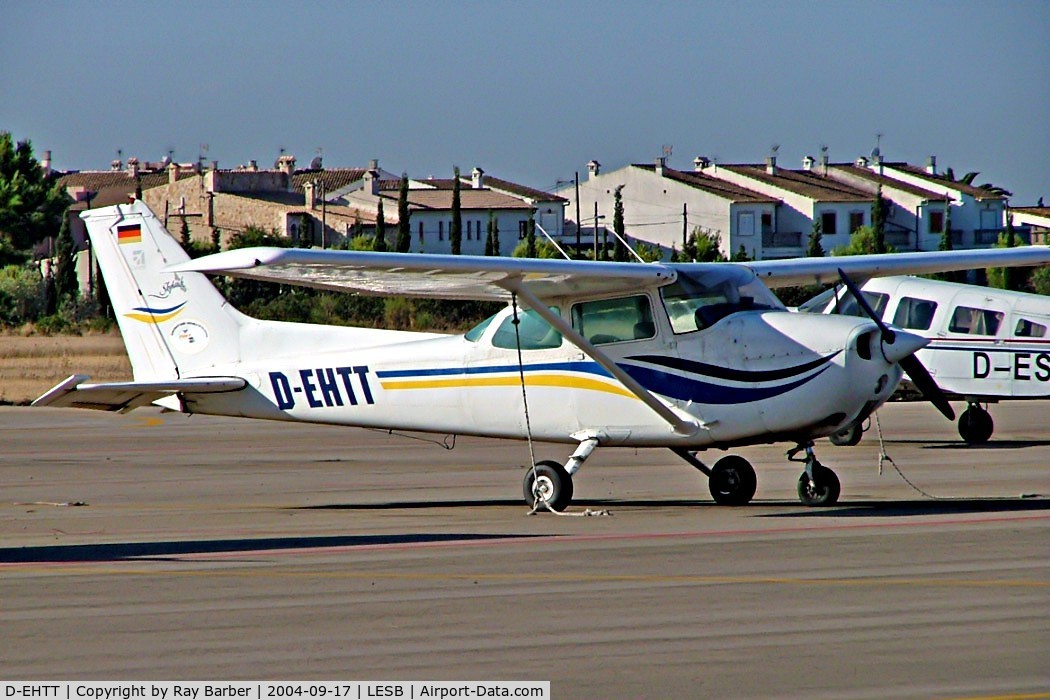 D-EHTT, Cessna 172N C/N 17270049, Cessna 172N Skyhawk [172-70049] Palma - Son Bonet~EC 17/09/2004. This was cancelled some time after this photo was taken no further information known.