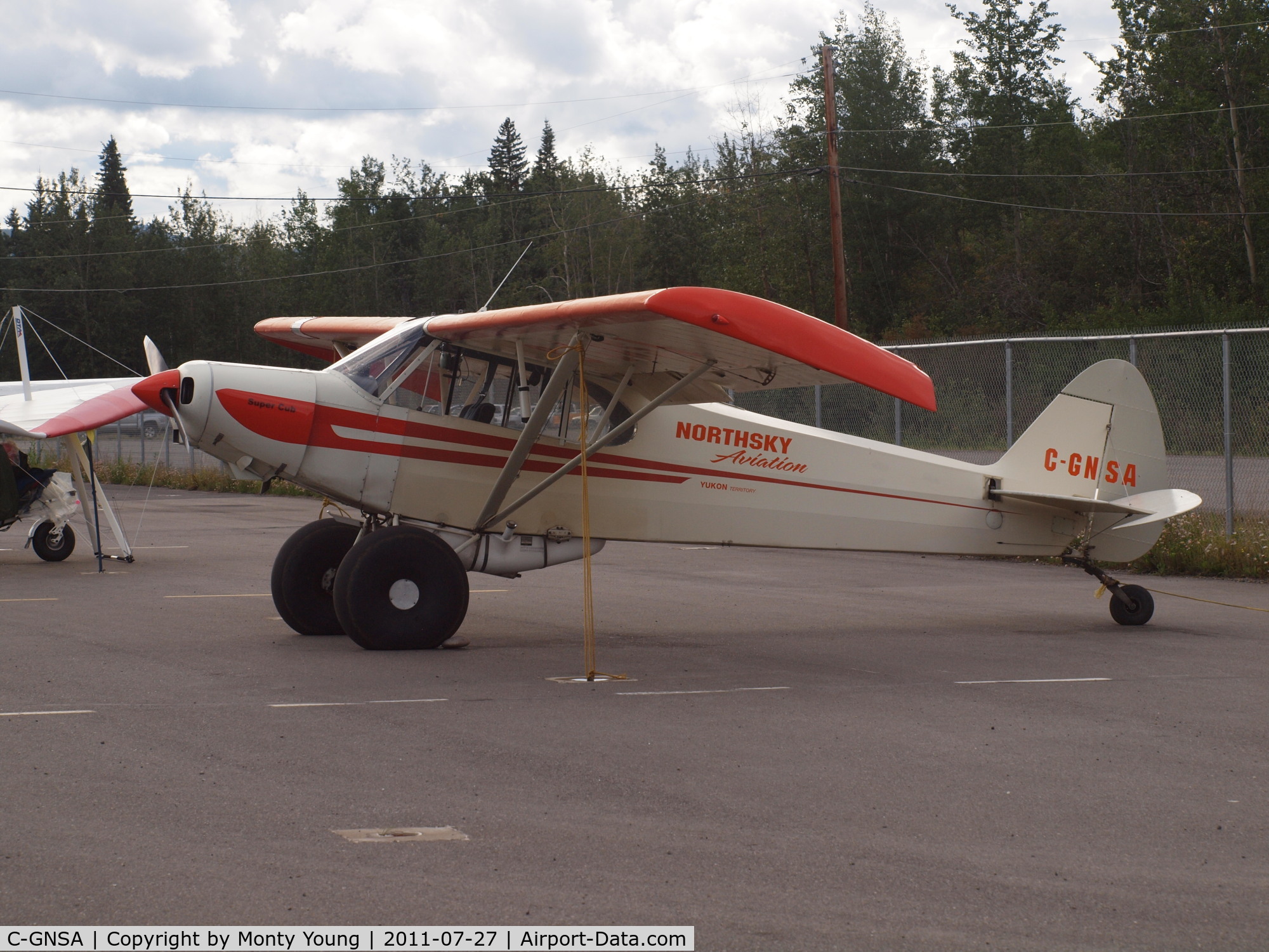 C-GNSA, 1964 Piper PA-18-150 Super Cub C/N 18 8023, At Dawson City YT