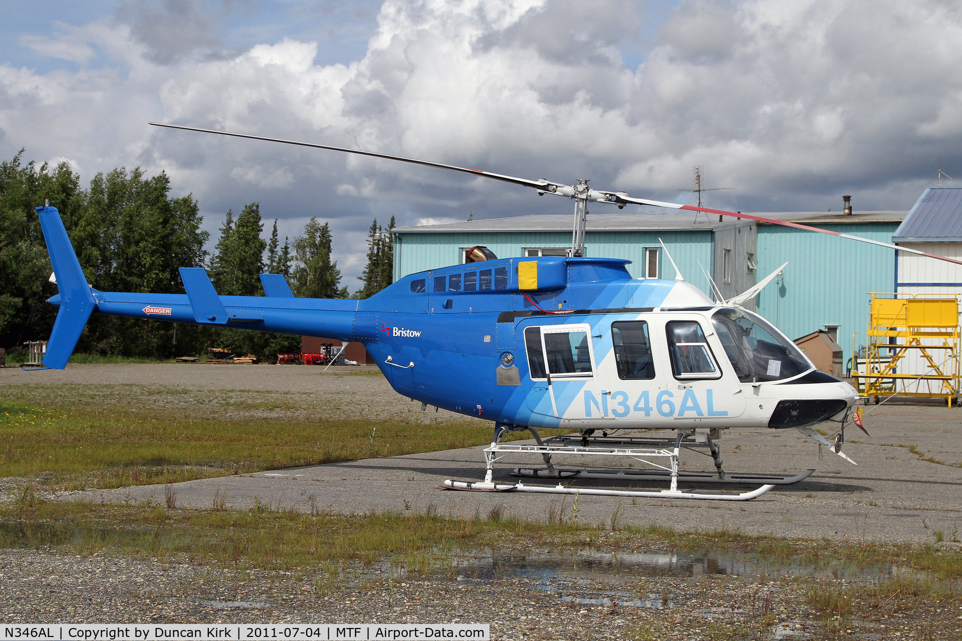 N346AL, Bell 206L-3 LongRanger III C/N 51378, Air Logistics has a base here