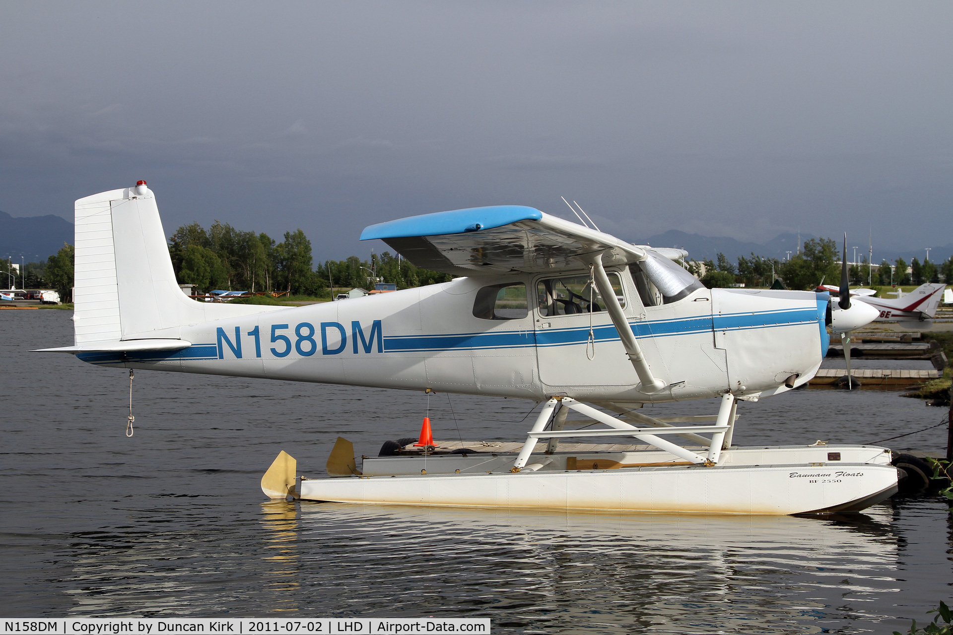 N158DM, 1958 Cessna 175 Skylark C/N 55647, If not been to Lake Hood. Go!!!