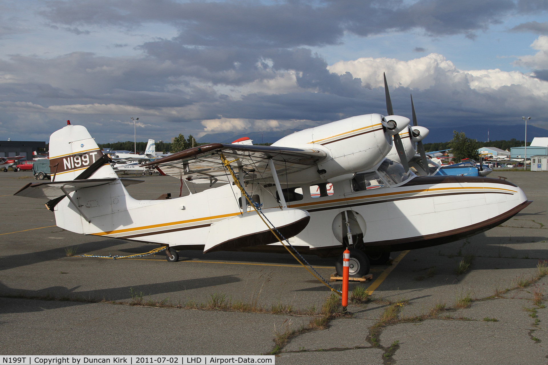 N199T, 1941 Grumman G-44 Widgeon C/N 1213, Good to see a Widgeon