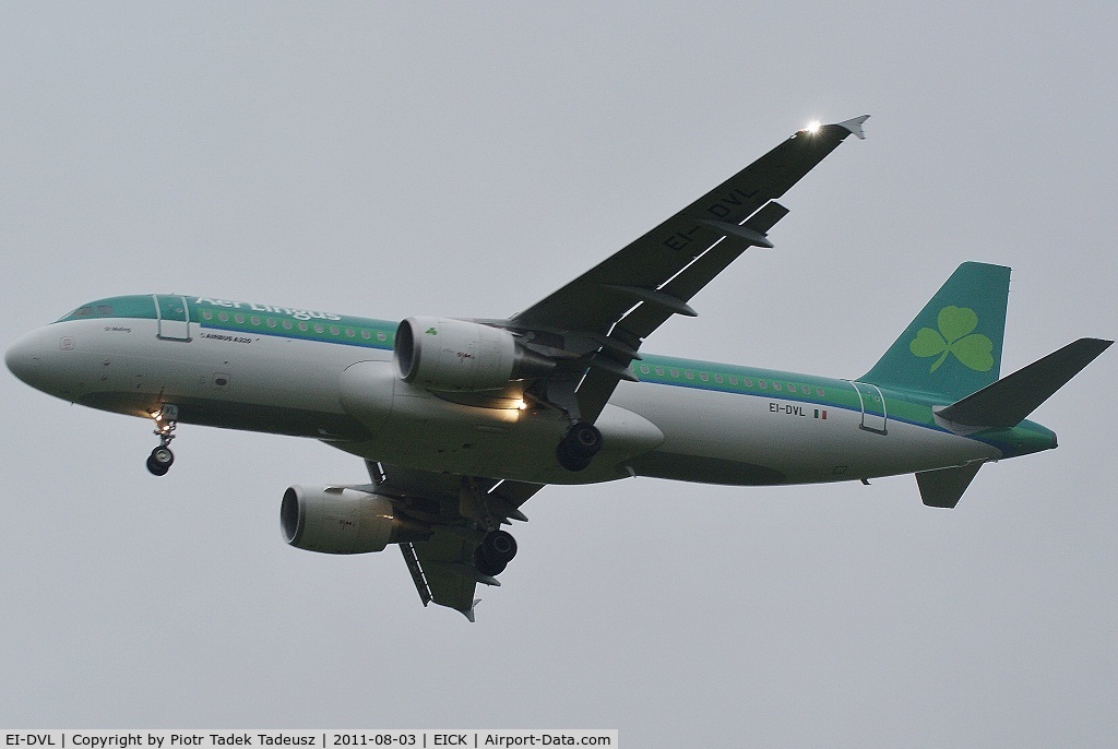 EI-DVL, 2011 Airbus A320-214 C/N 4678, Cork.