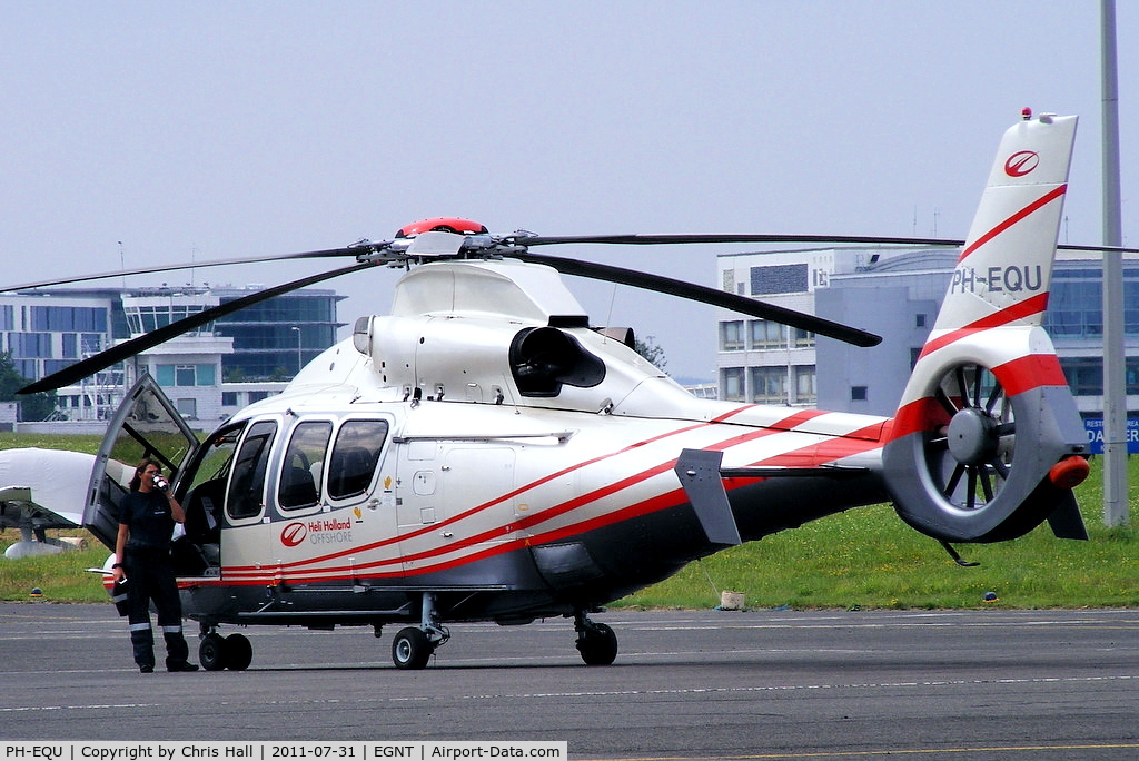 PH-EQU, 2005 Eurocopter EC-155B-1 C/N 6708, very attractive pilot
