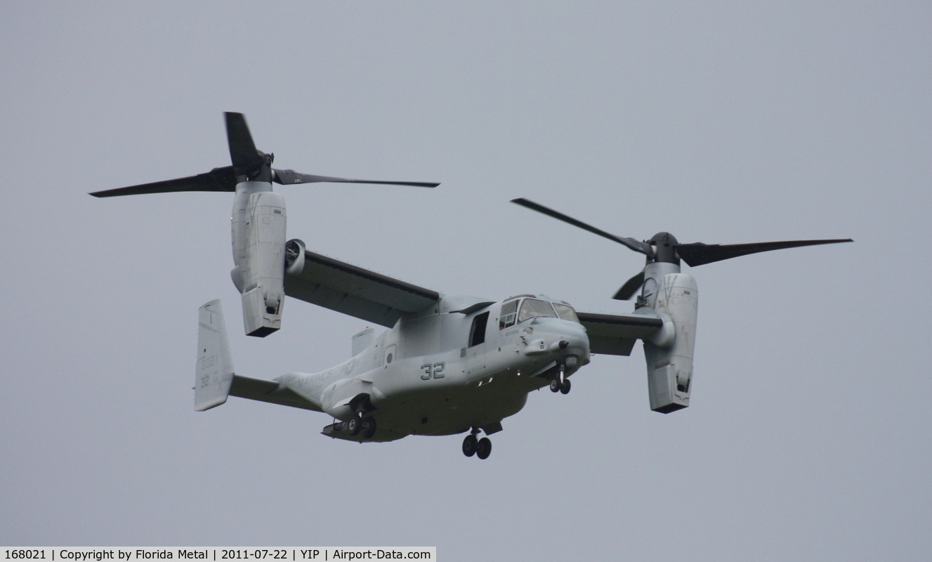 168021, 2011 Bell-Boeing MV-22B Osprey C/N D0151, another brand new MV-22