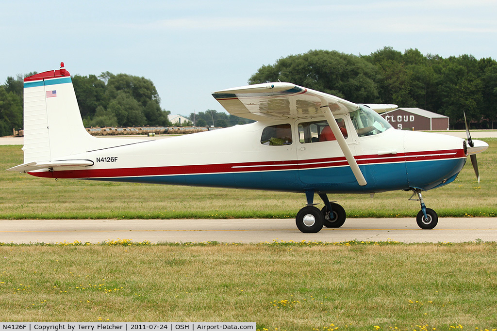 N4126F, 1958 Cessna 172 C/N 46026, 1958 Cessna 172, c/n: 46026 at 2011 Oshkosh