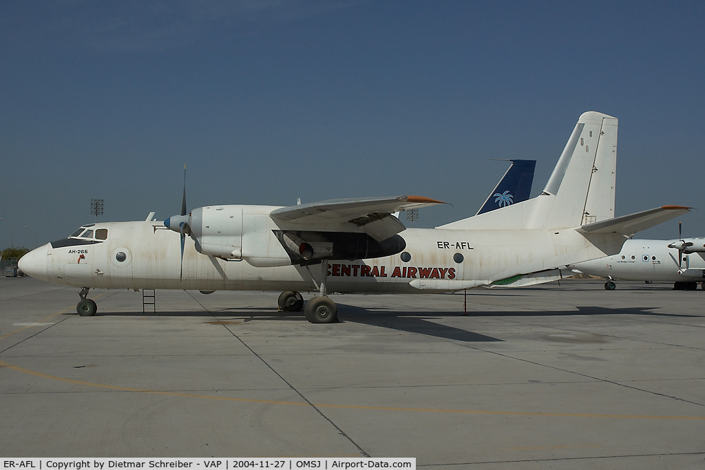 ER-AFL, 1981 Antonov An-26B C/N 17311705, Central Airways Antonov 26