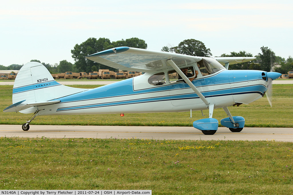 N3140A, 1953 Cessna 170B C/N 25784, 1953 Cessna 170B, c/n: 25784