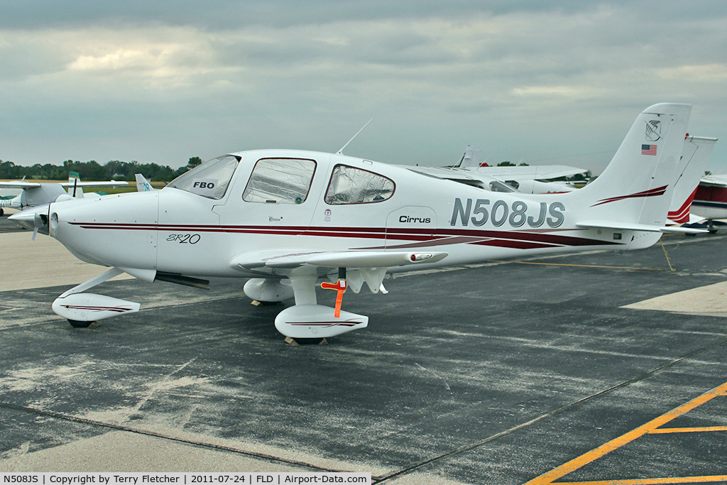 N508JS, 2002 Cirrus SR20 C/N 1170, 2002 Cirrus Design Corp SR20, c/n: 1170 at Fond du Lac