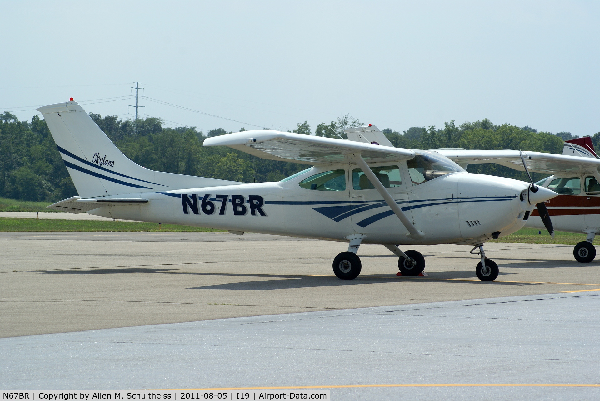 N67BR, 1973 Cessna 182P Skylane C/N 18261611, 1973 Cessna 182P