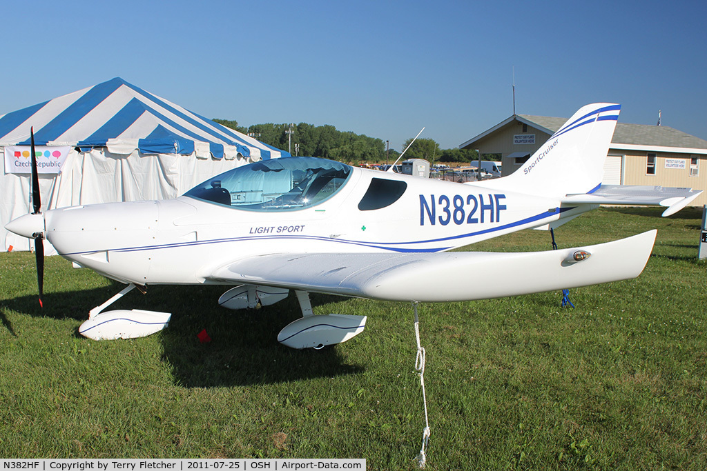 N382HF, CZAW SportCruiser C/N P1102012, Czech Sport Aircraft A S SPORTCRUISER, c/n: P1102012 on static display at 2011 Oshkosh