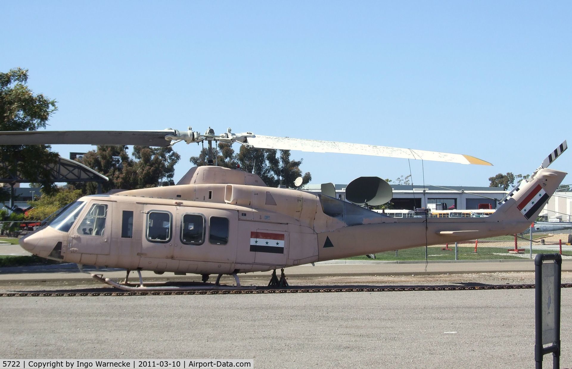 5722, Bell 214ST C/N 28166, Bell 214ST at the Flying Leatherneck Aviation Museum, Miramar CA