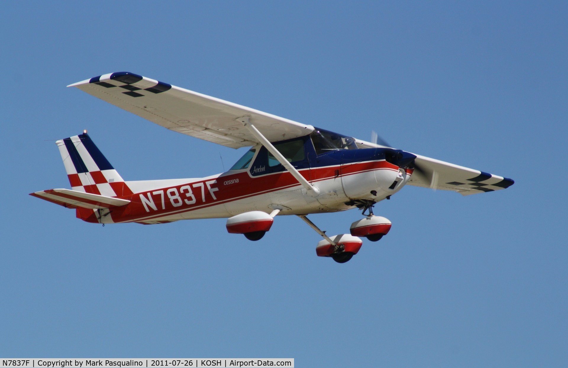 N7837F, 1973 Cessna A150L Aerobat C/N A1500450, Cessna A150L