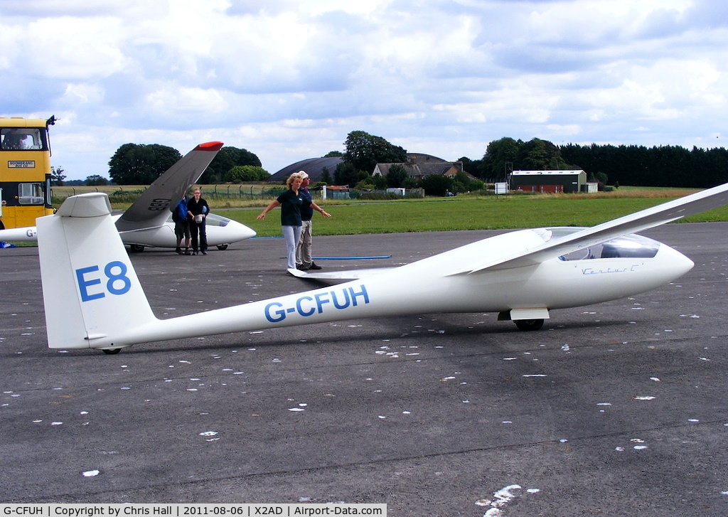 G-CFUH, 1989 Schempp-Hirth Ventus C C/N 438, Cotswold Gliding Club at Aston Down