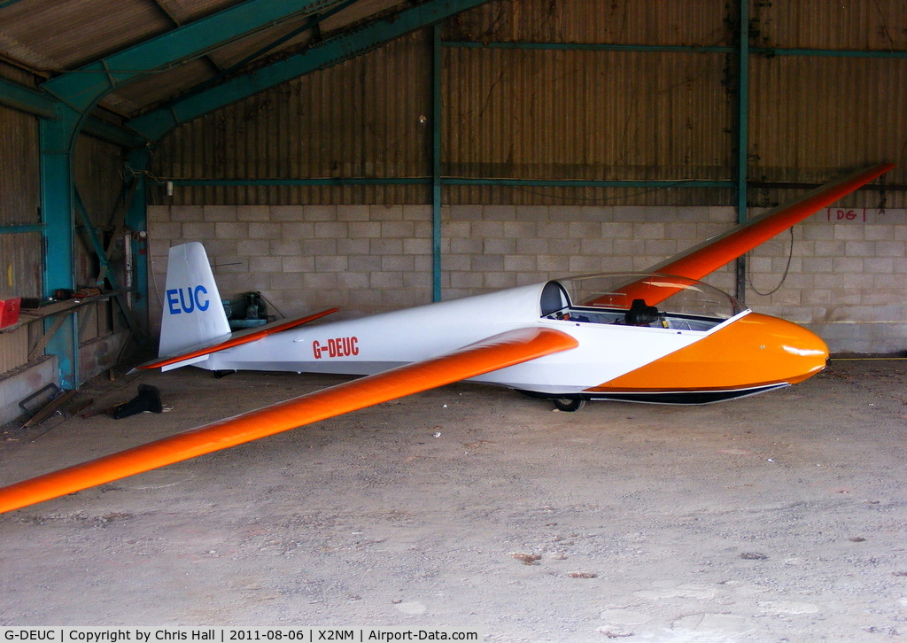 G-DEUC, 1968 Schleicher ASK-13 C/N 13104, at the Bristol Gliding Club, Nympsfield