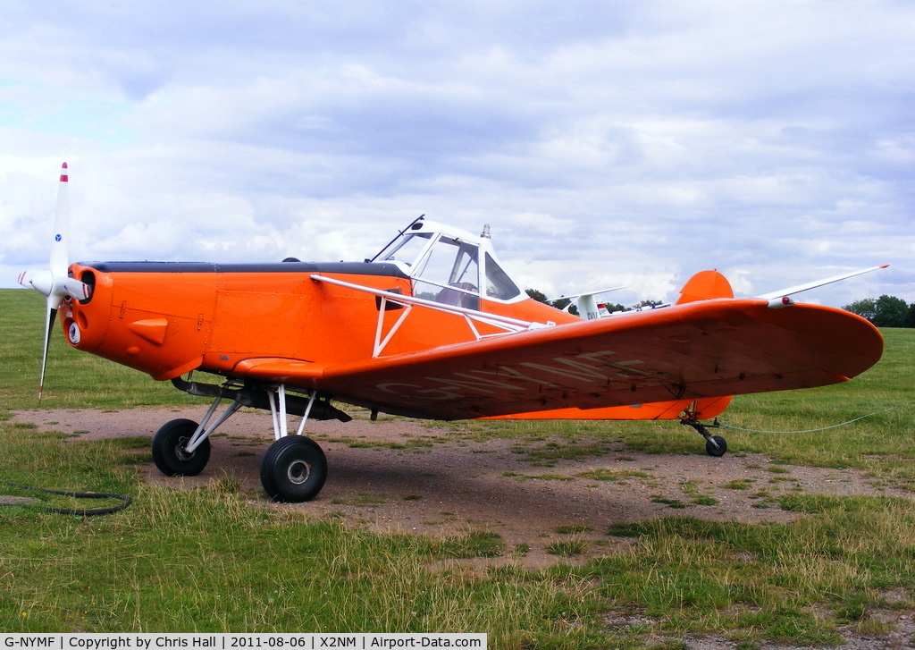 G-NYMF, 1975 Piper PA-25-235 Pawnee C/N 25-7556112, at the Bristol Gliding Club, Nympsfield