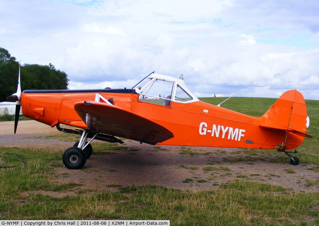 G-NYMF, 1975 Piper PA-25-235 Pawnee C/N 25-7556112, at the Bristol Gliding Club, Nympsfield