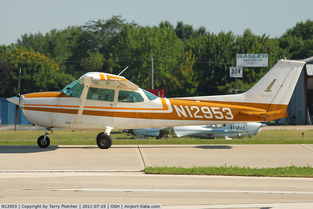 N12953, 1973 Cessna 172M C/N 17262399, 1973 Cessna 172M, c/n: 17262399 at 2011 Oshkosh