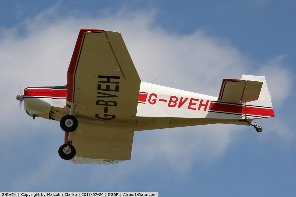G-BVEH, 1964 Jodel D-112 C/N 1294, Jodel D-112 at Breighton Airfield's Wings & Wheels Weekend, July 2011.