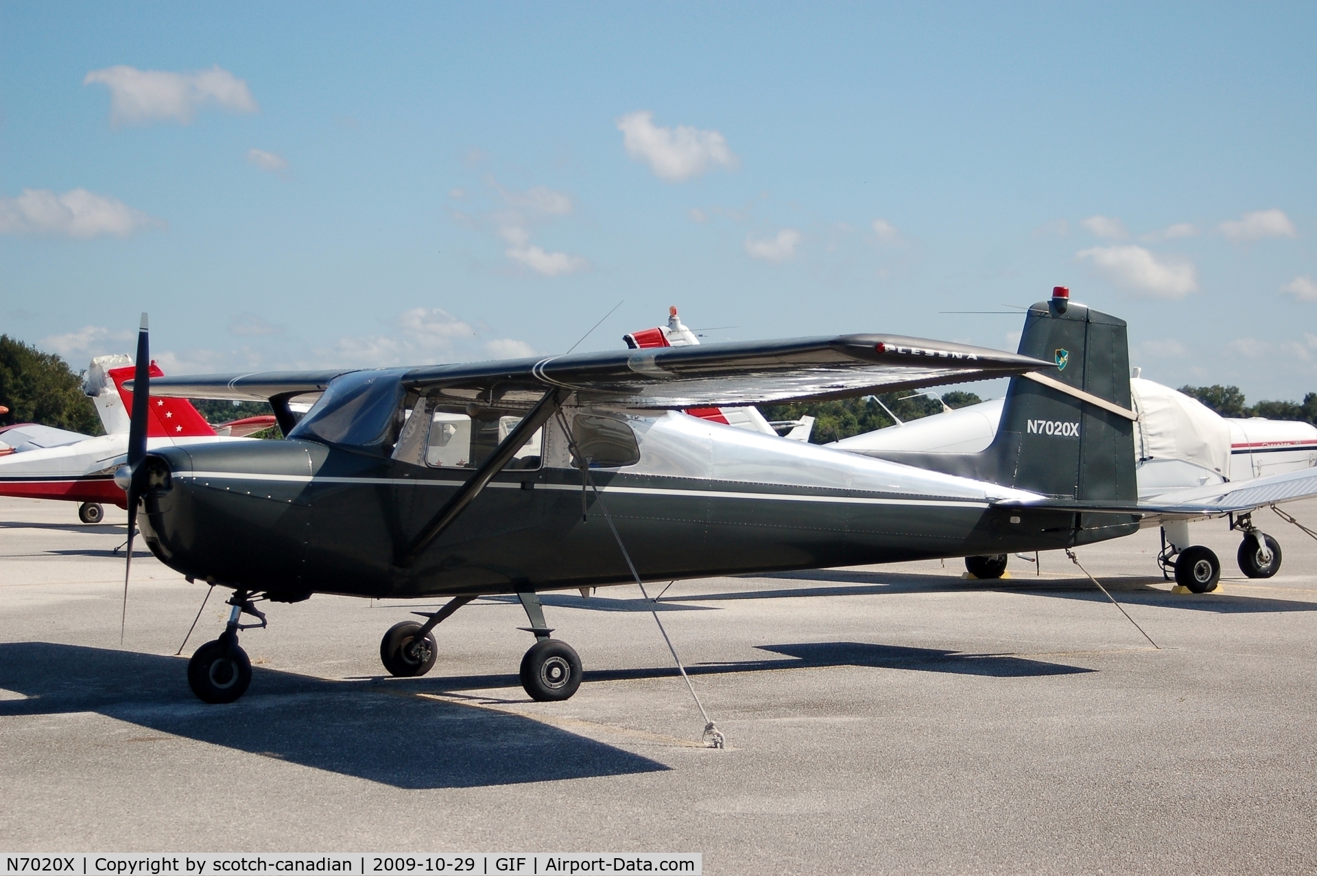 N7020X, 1960 Cessna 150A C/N 15059120, 1960 Cessna 150A No. N7020X at Gilbert Airport, Winter Haven, FL
