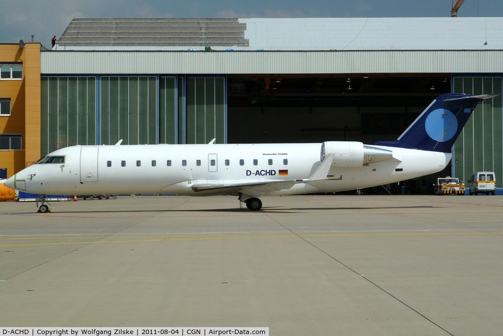 D-ACHD, 2000 Canadair CRJ-200LR (CL-600-2B19) C/N 7403, visitor
