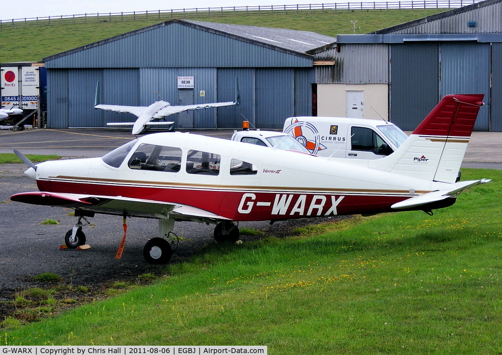 G-WARX, 1998 Piper PA-28-161 Cherokee Warrior III C/N 28-42038, privately owned