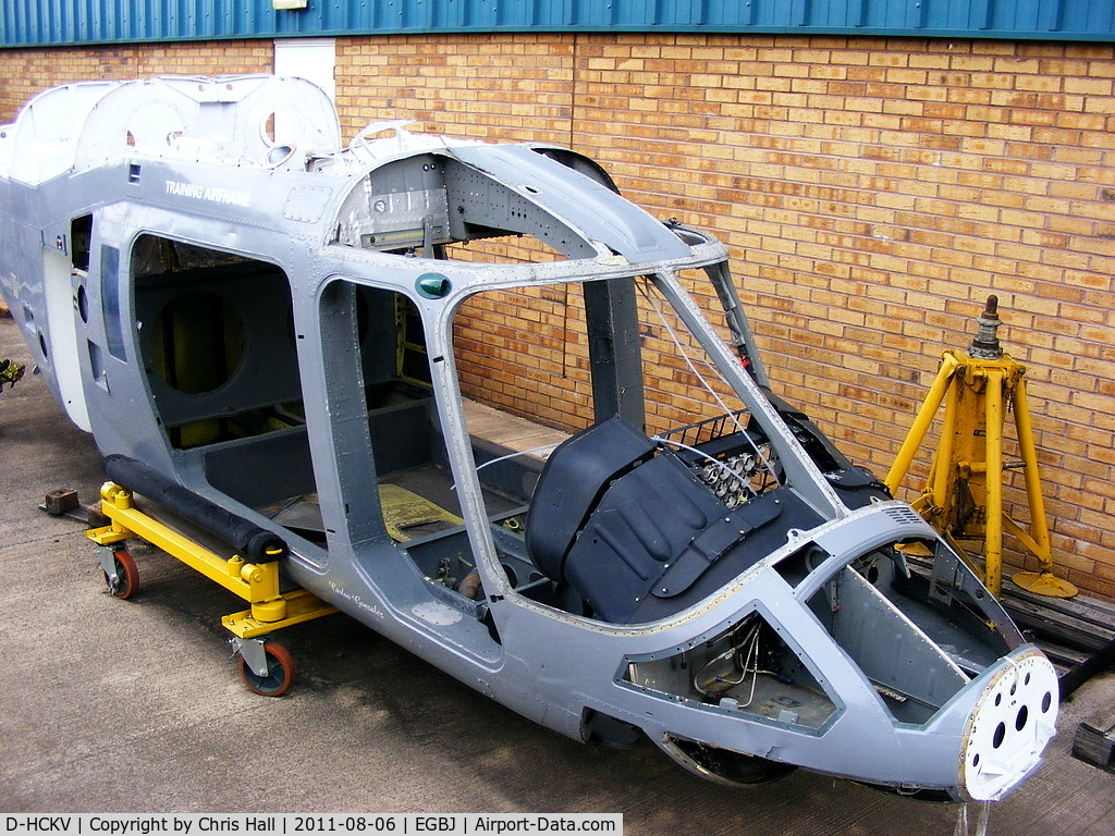 D-HCKV, Agusta A-109A-II C/N 7345, Agusta A.109A-ll	 used as an engineering test-bed, marked 
