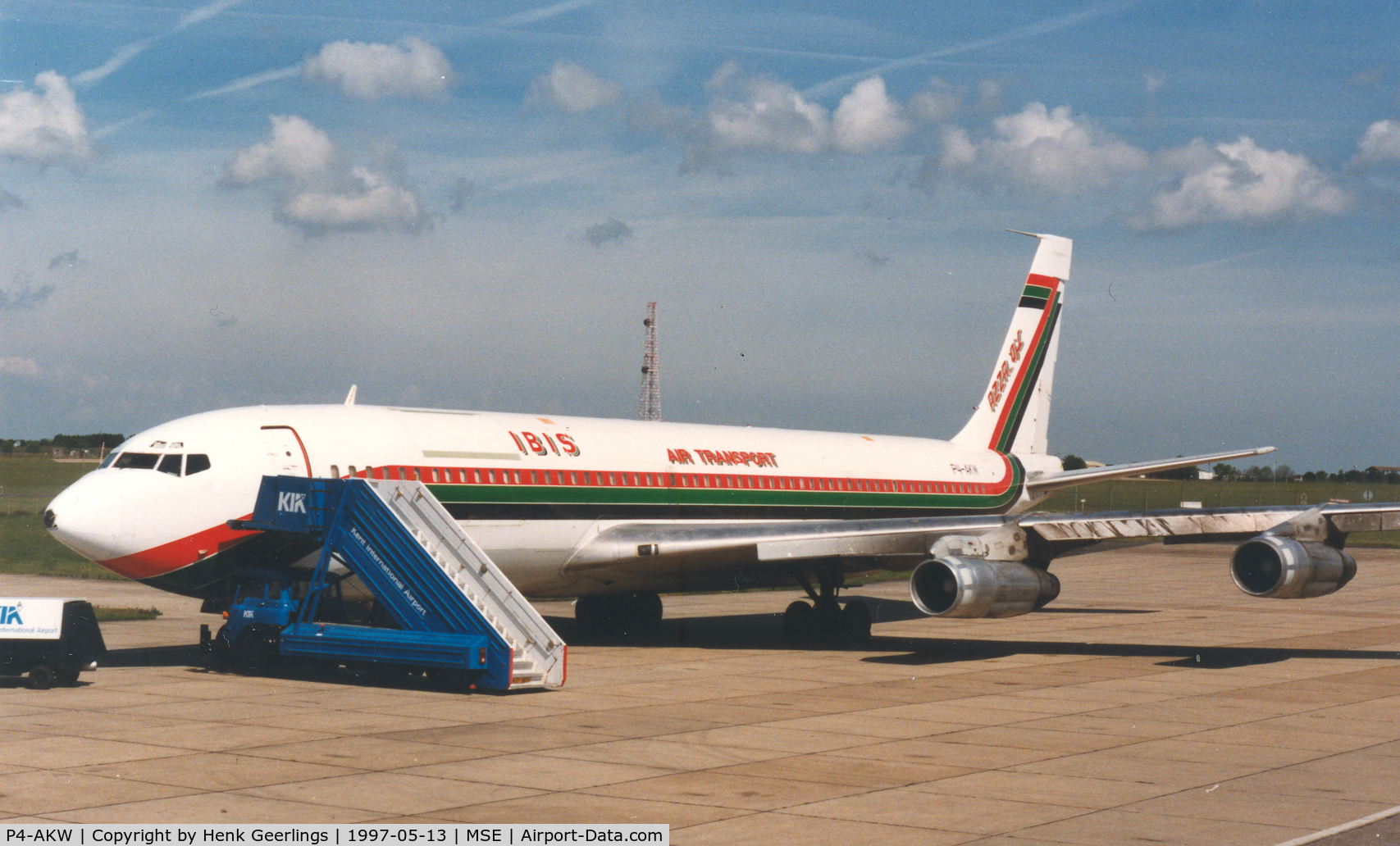 P4-AKW, 1969 Boeing 707-330C C/N 20123, Ibis Air Transport - AZAL