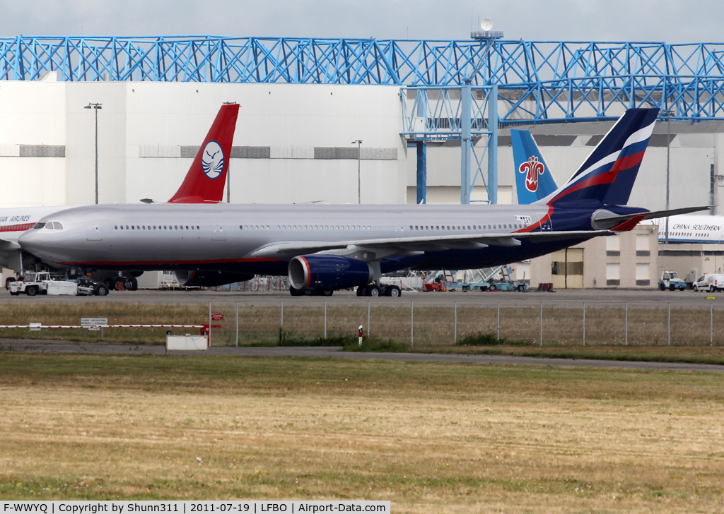 F-WWYQ, 2011 Airbus A330-343X C/N 1247, C/n 1247 - To be VQ-BQY